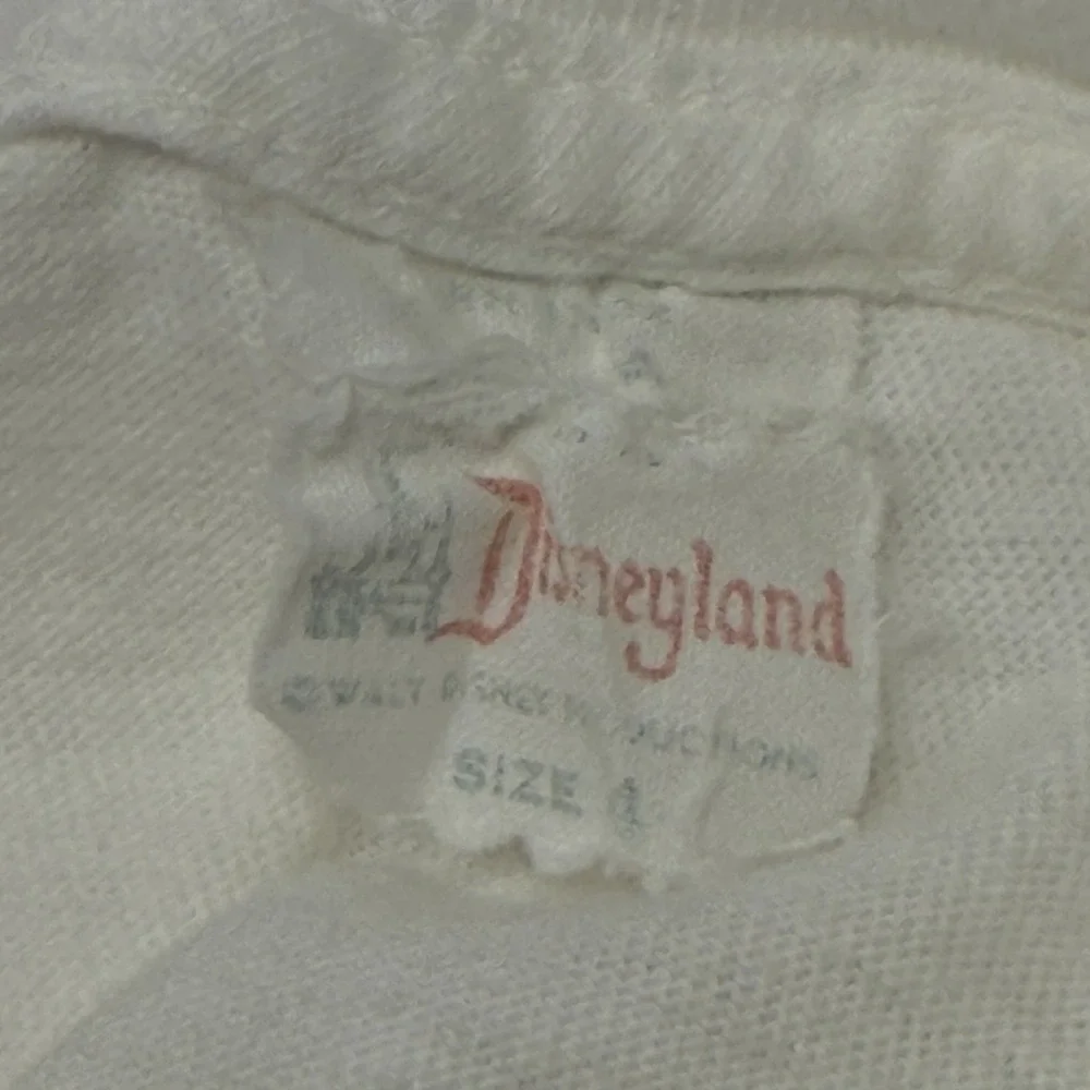 Vintage Mickey Mouse Disneyland Shirt RARE 50s toddler 60s Disney Walt Size 1T